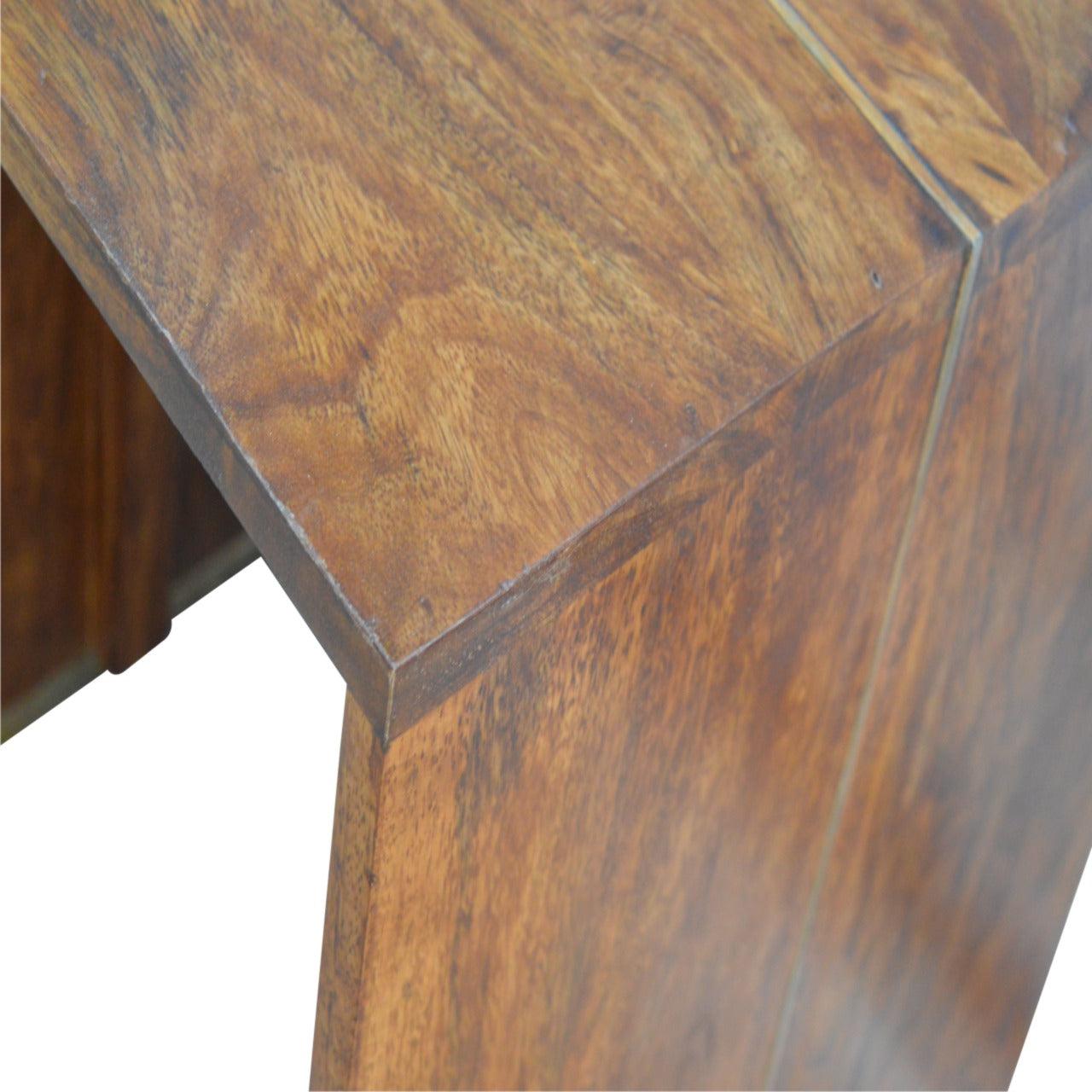 wholesale Chestnut End Table with Gold Inlay for resale