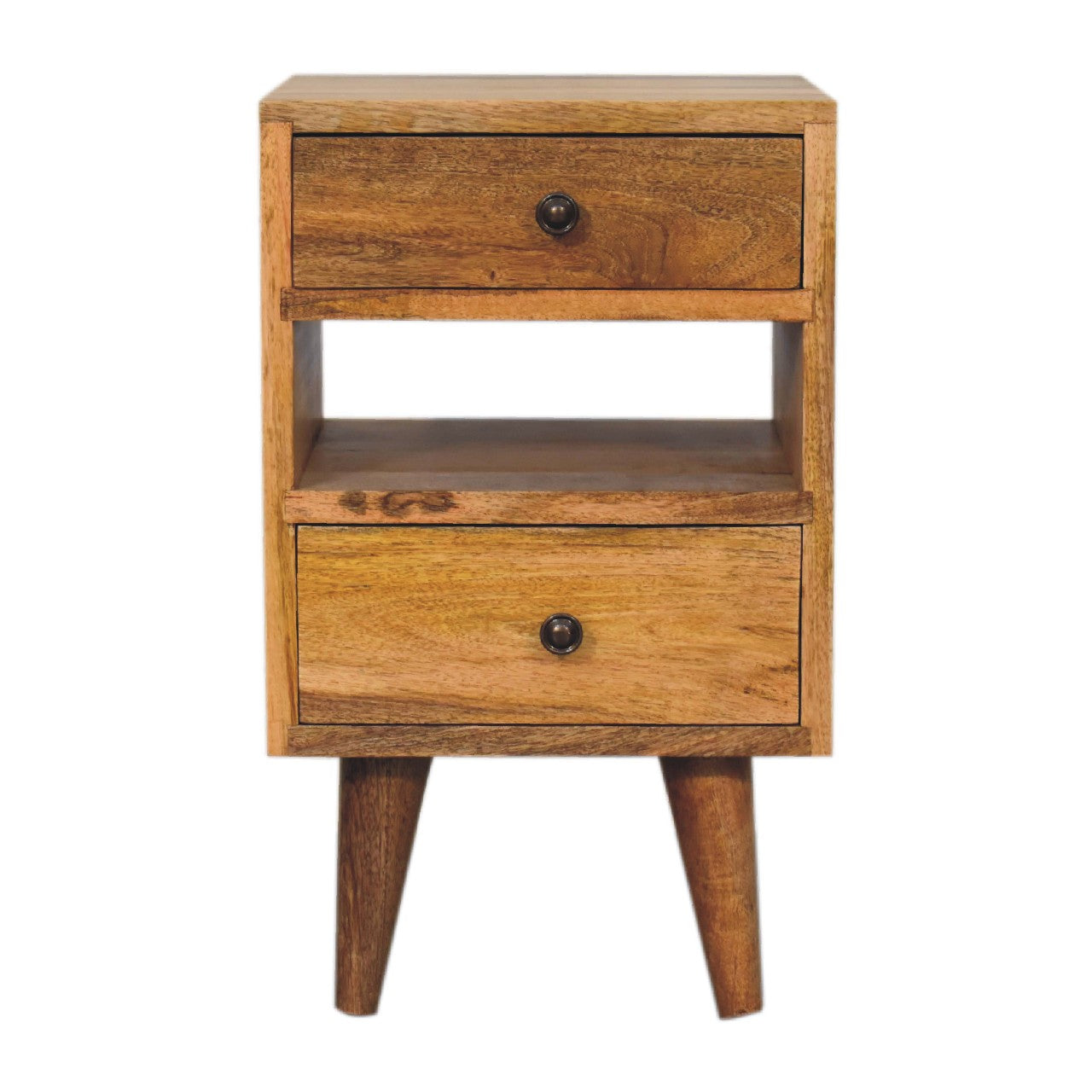 Mini Classic Multi Oak-ish Bedside for resale