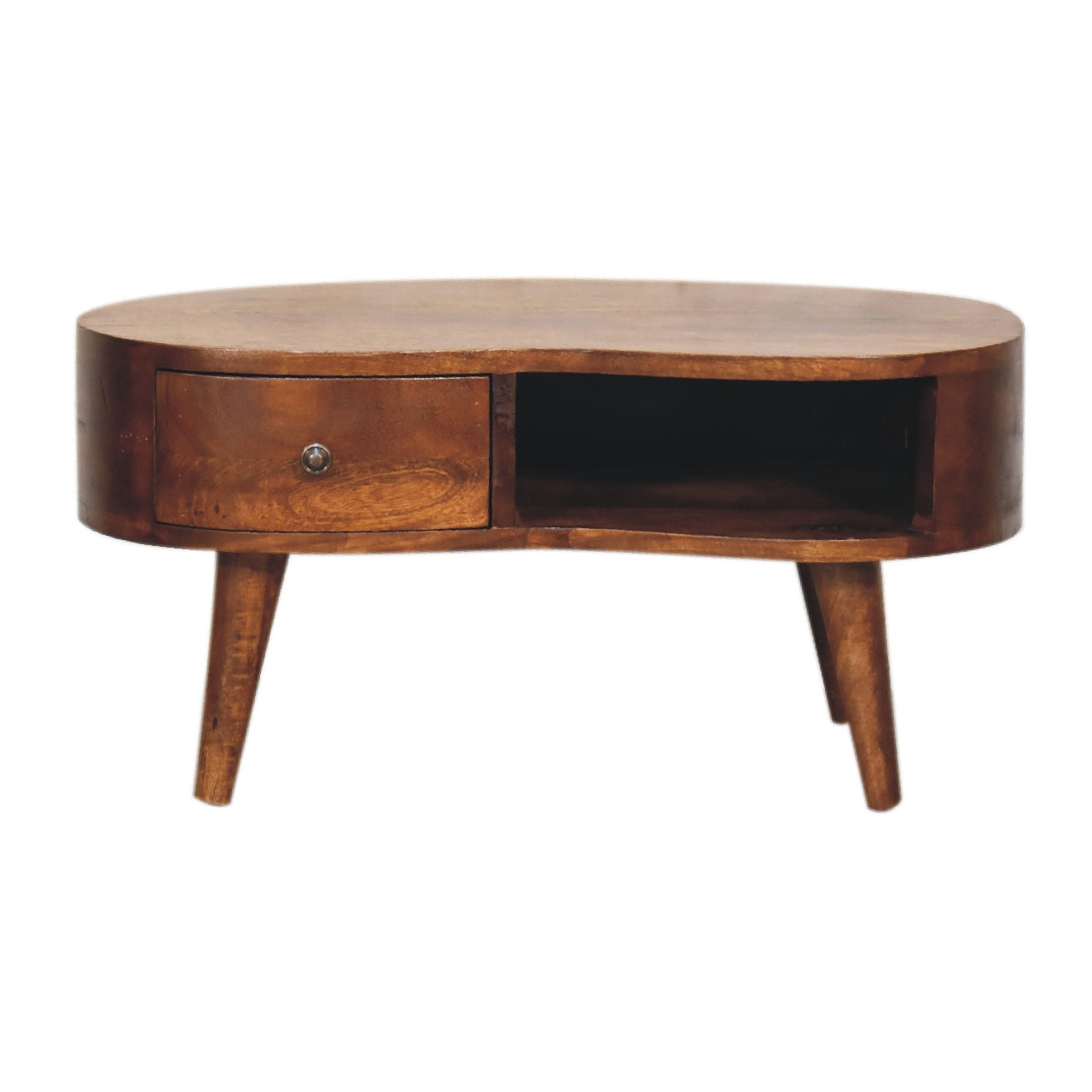 Mini Chesnut Wave Coffee Table wholesalers