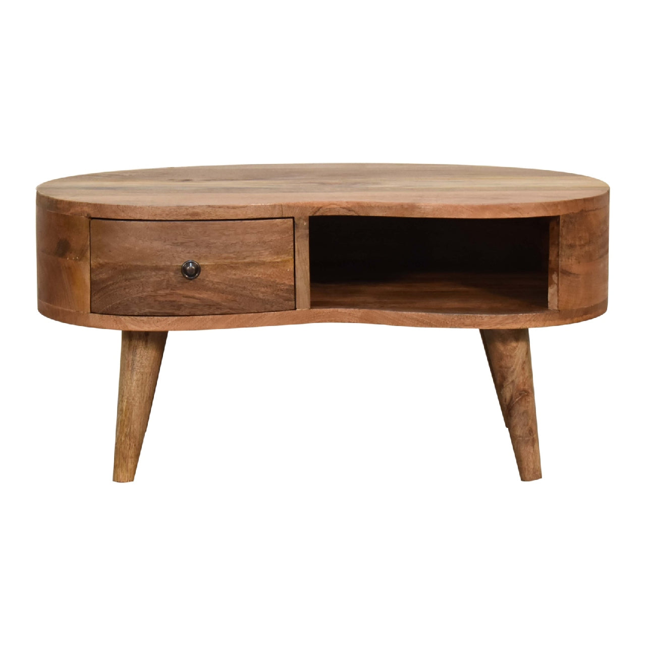 Mini Oak-ish Wave Coffee Table wholesalers