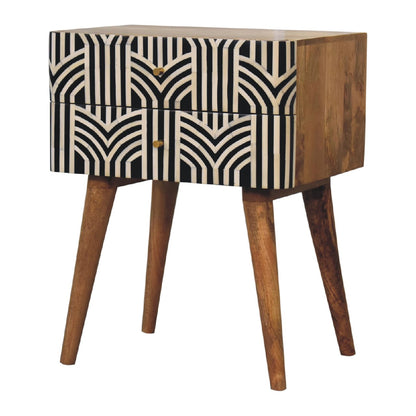 IN3391 - Edessa Bone Inlay Bedside wholesalers