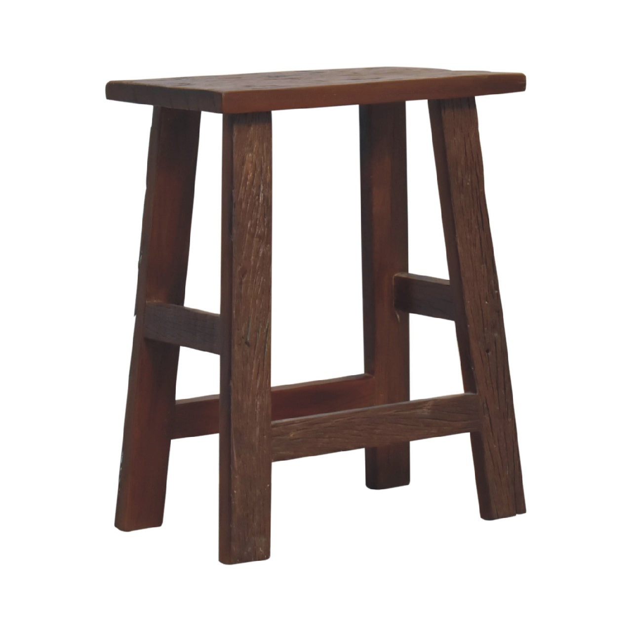 Reclaimed High Stool-2