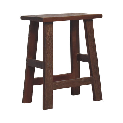 Reclaimed High Stool-2