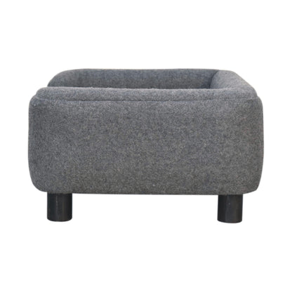 Mini Battleship Tweed Pet Sofa Bed-8