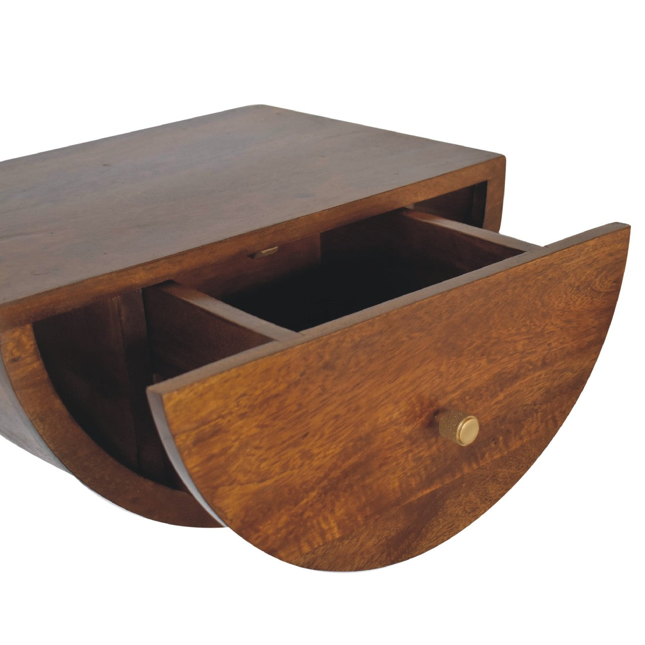 Chestnut Crescent Floating Nightstand-6