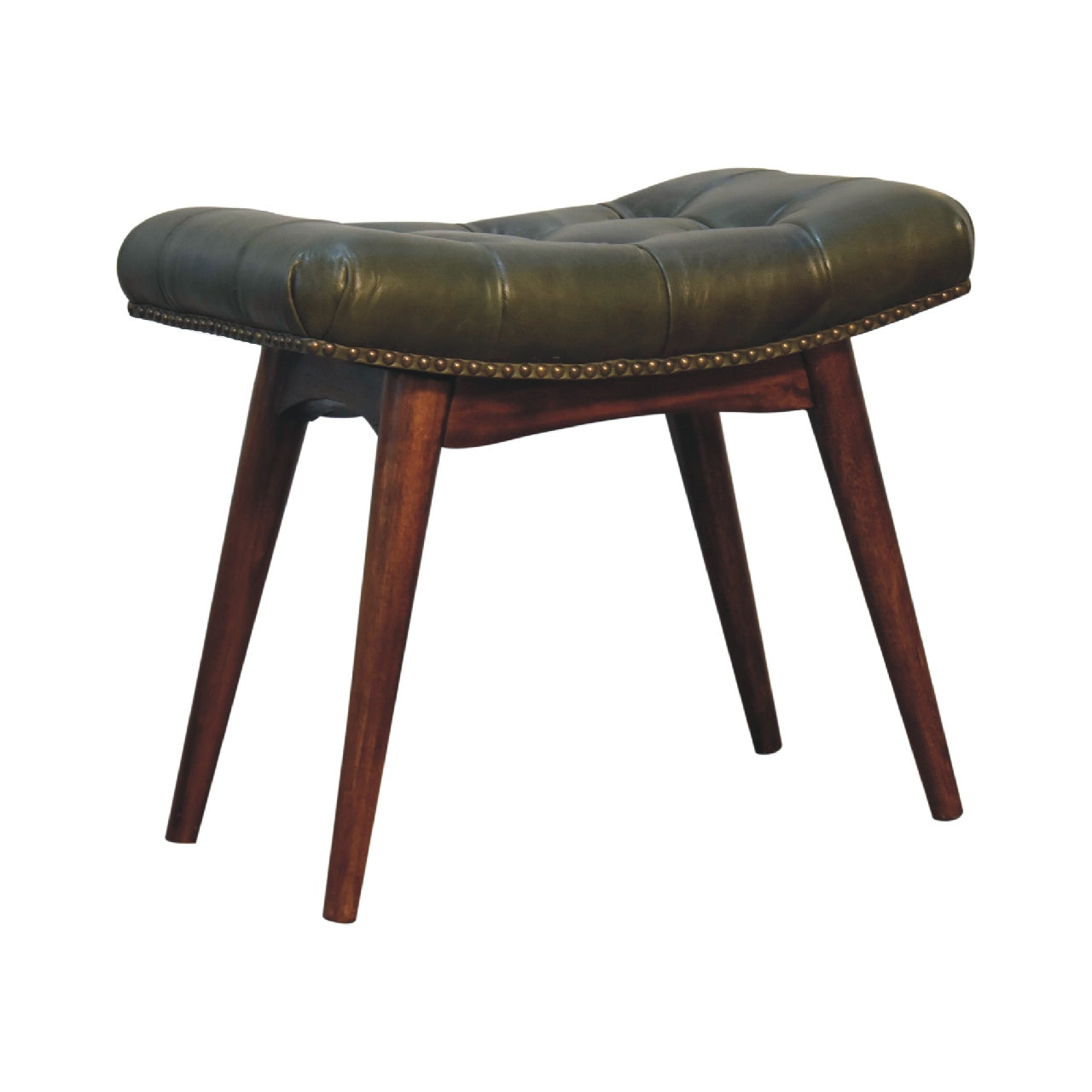 Harbour Green Footstool-1