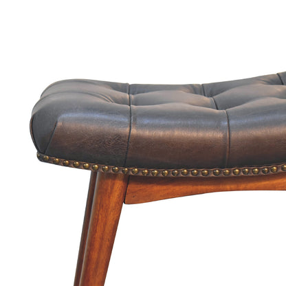 in3561 harbour black footstool