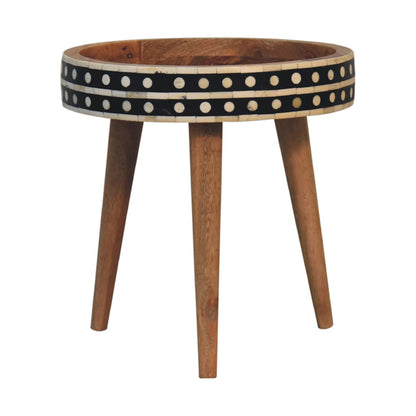 Mini Pattern Nordic End Table-0