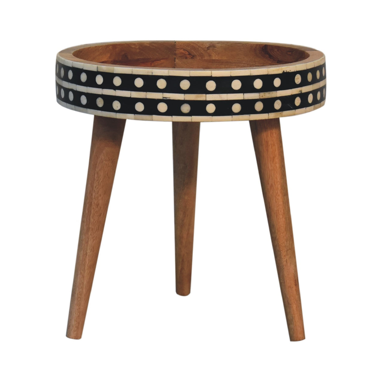 Mini Pattern Nordic End Table-2