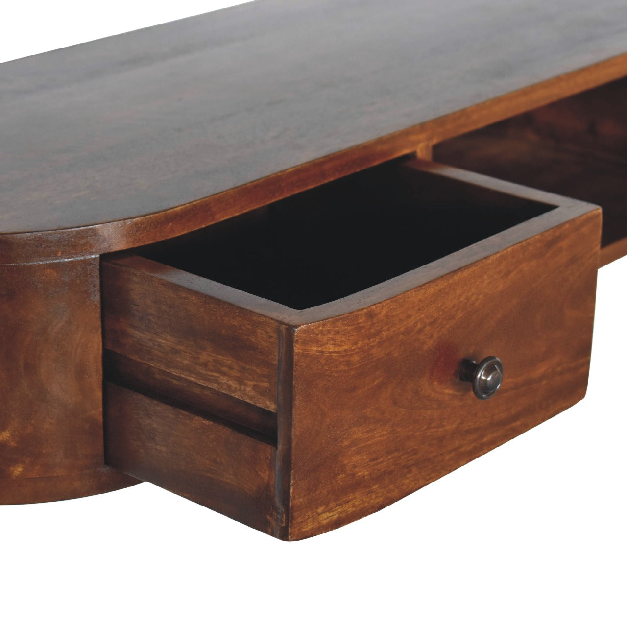 Lunar 2 Drawer Floating Console-5