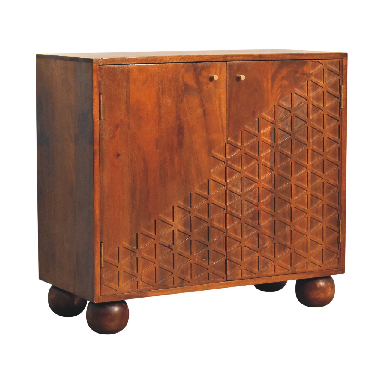 Chestnut Dice Cabinet-1