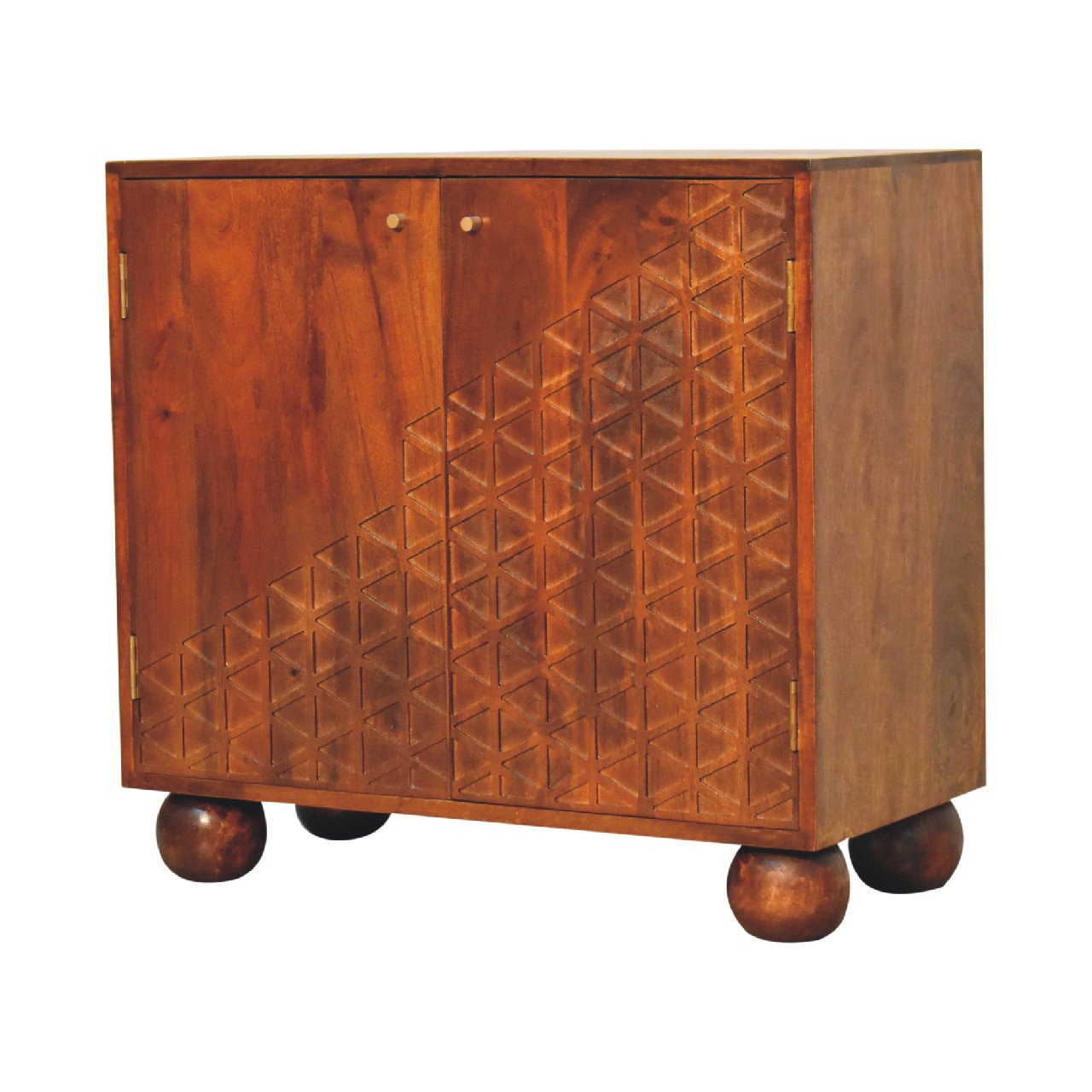 Chestnut Dice Cabinet-2