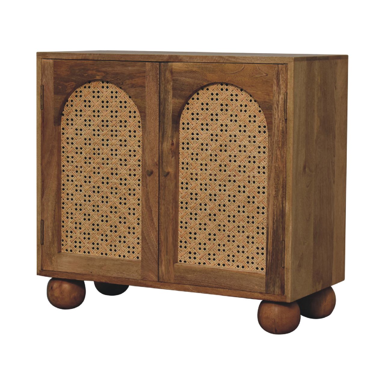 Rattan Ball Cabinet-1