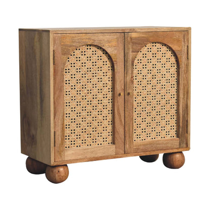 Rattan Ball Cabinet-2