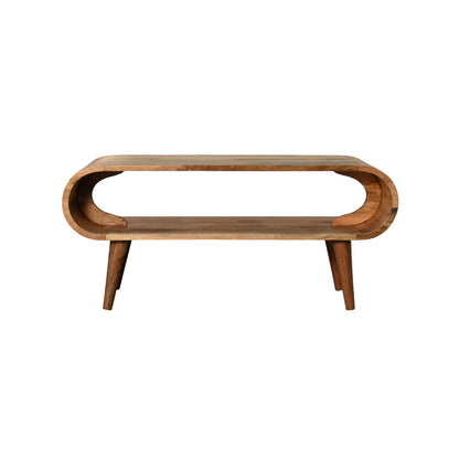 Amaya Nordic Style Oak-ish Coffee Table-0