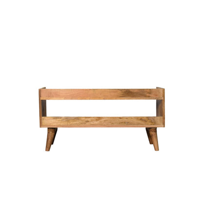 Oak-ish Nordic Storage Bench-8