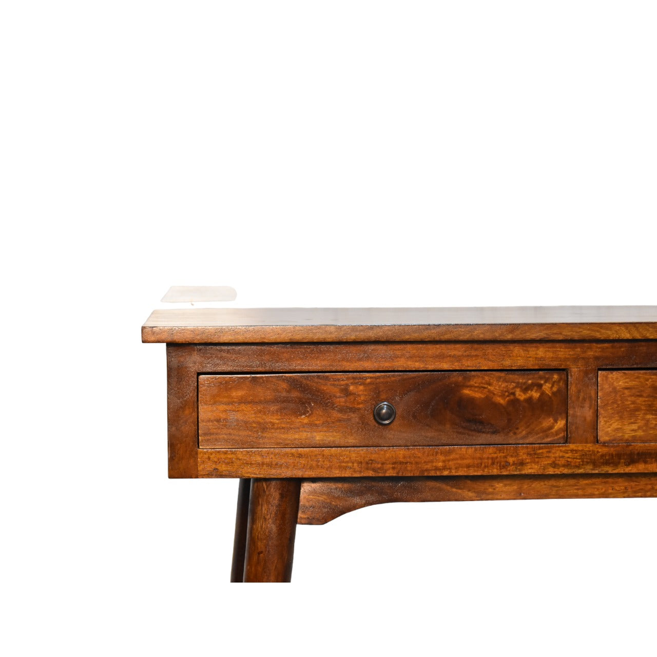 Chestnut Hallway 2 Drawer Console Table-3