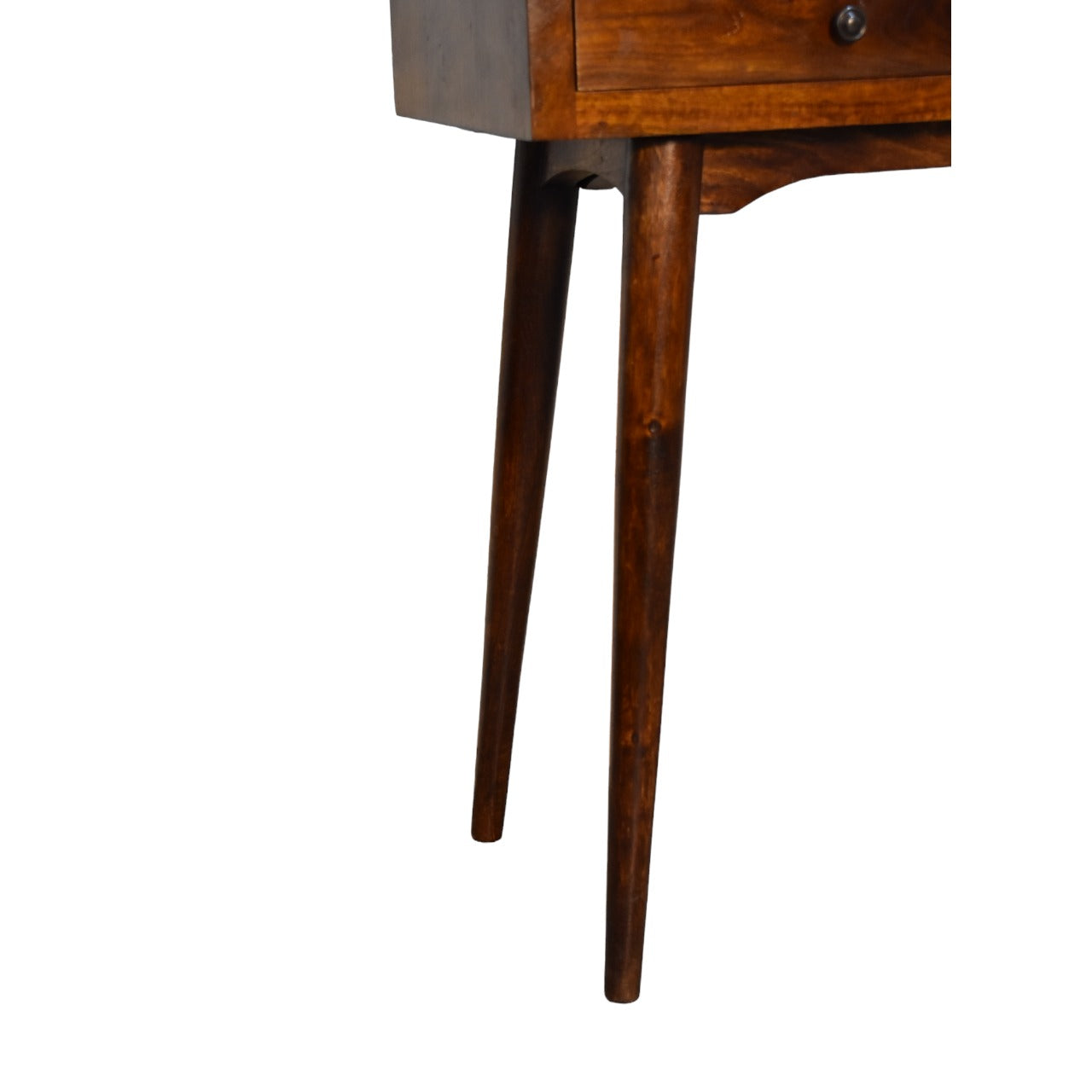 Chestnut Hallway 2 Drawer Console Table-4