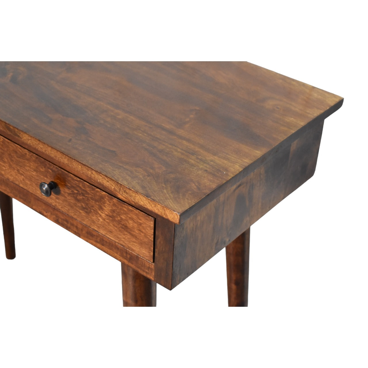 Chestnut Hallway 2 Drawer Console Table-5