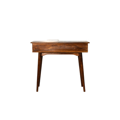 Chestnut Hallway 2 Drawer Console Table-8