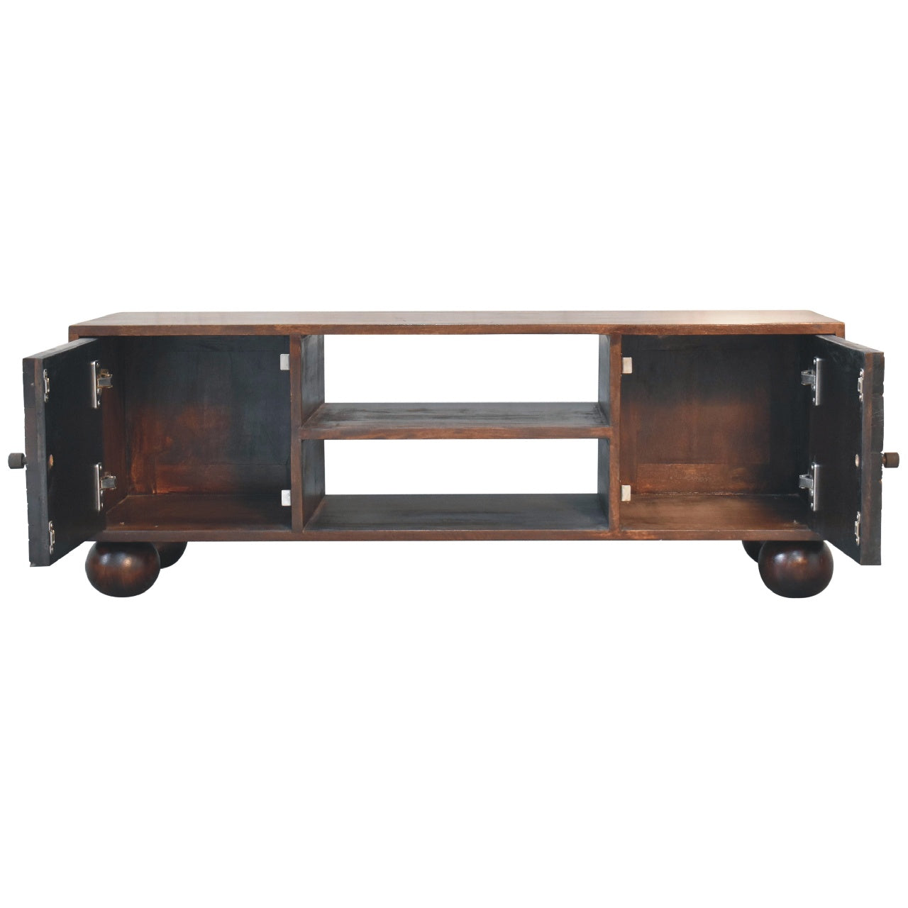 Sunrise Ball Walnut TV Unit-7