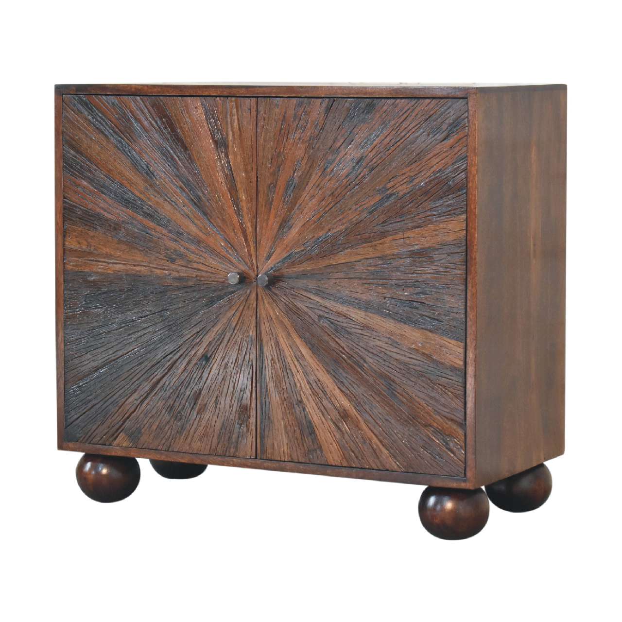 Sunrise Ball Walnut Cabinet-2