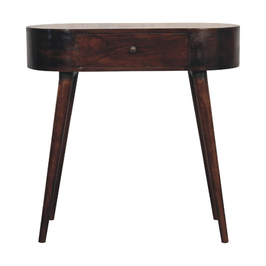 Albion Light Walnut Console Table-0