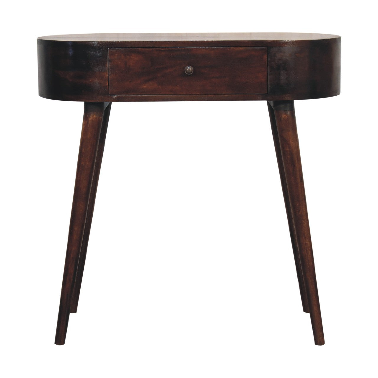 Albion Light Walnut Console Table-1