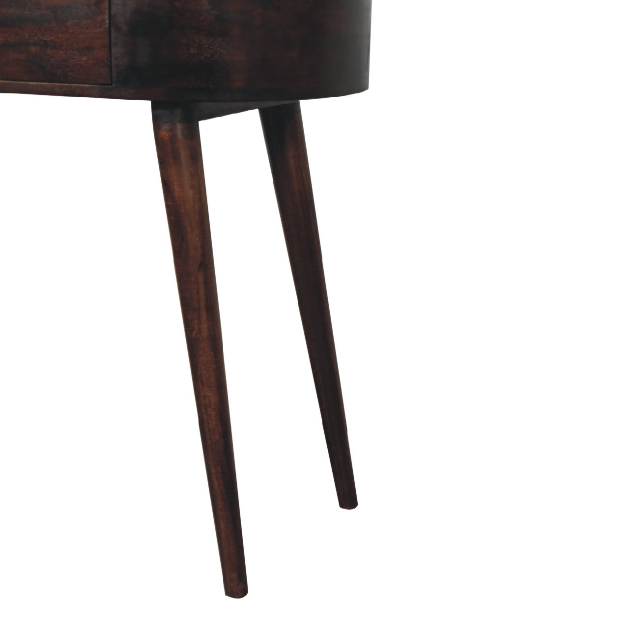 Albion Light Walnut Console Table-7