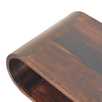 Amaya Light Walnut Coffee Table-5