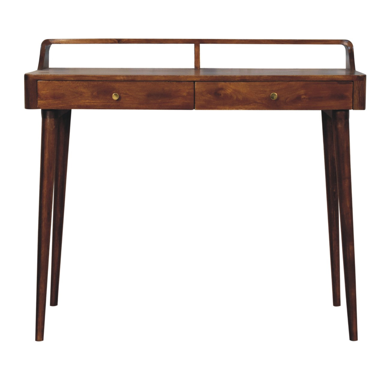 Elevated Chestnut Console Table-0