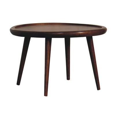 Chestnut Plate Coffee Table-3