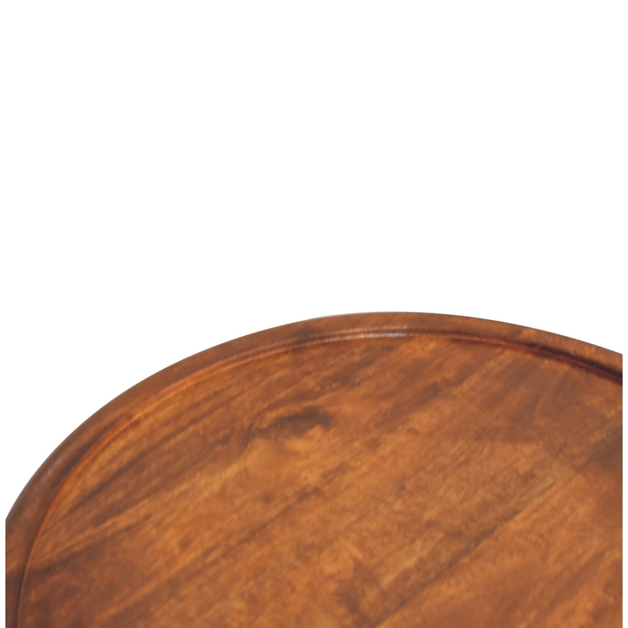 Chestnut Plate Coffee Table-5