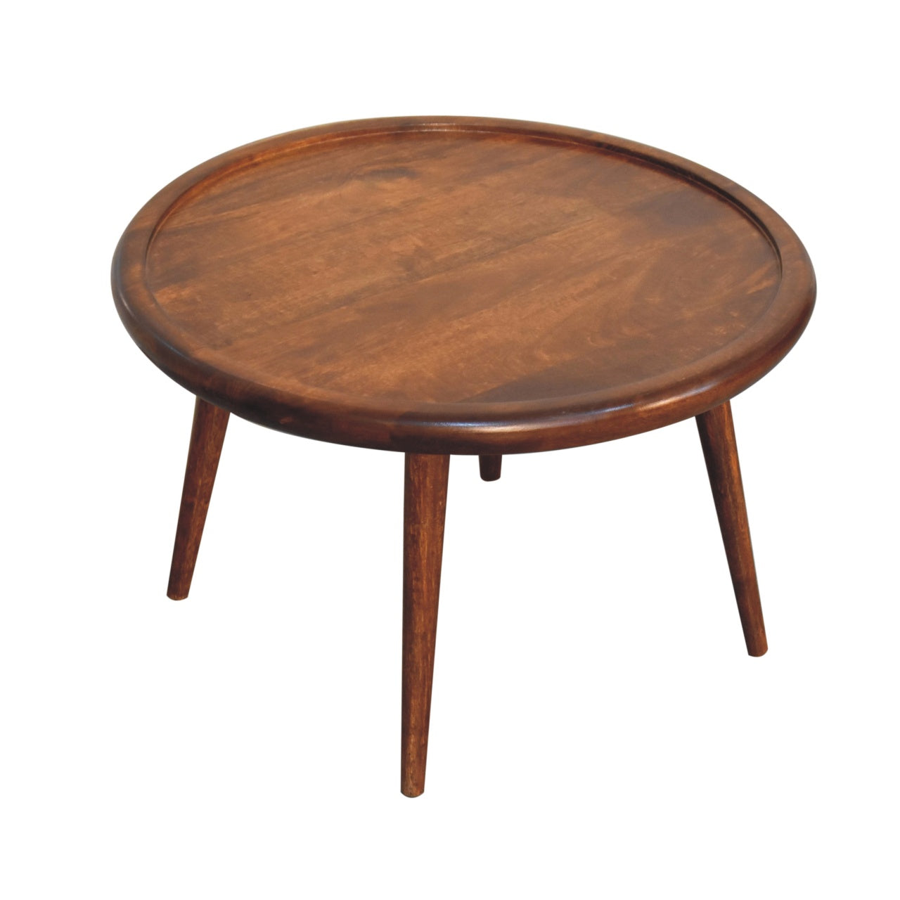 Chestnut Plate Coffee Table-7