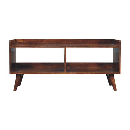 Open-top Chestnut Media Unit-1