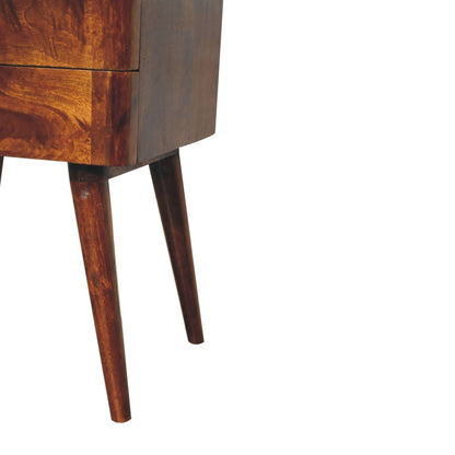 Chestnut T-Bar Nordic Nightstand-7