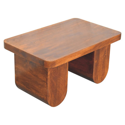 Chunky Chestnut Coffee Table-5