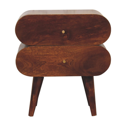 Bubble Chestnut Bedside-1