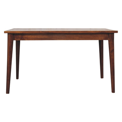Chestnut Nordic Dining Table-1