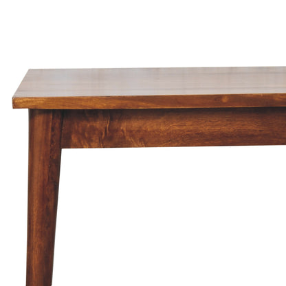 Chestnut Nordic Dining Table-4
