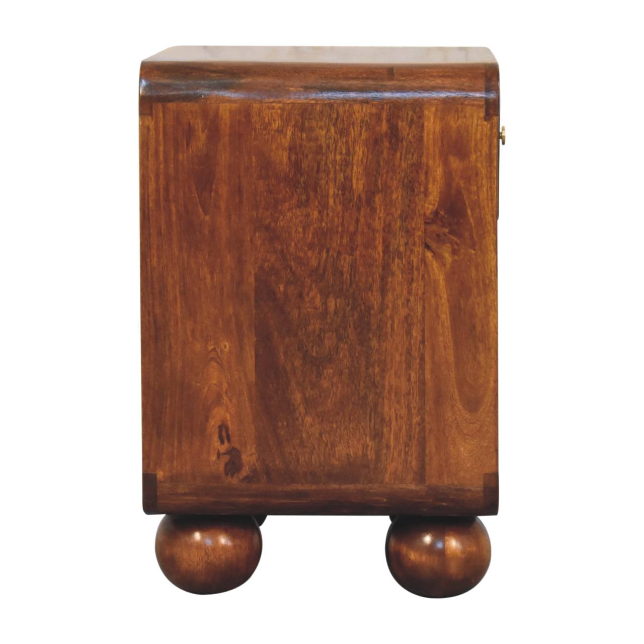 Chestnut Open Woven Bedside-8