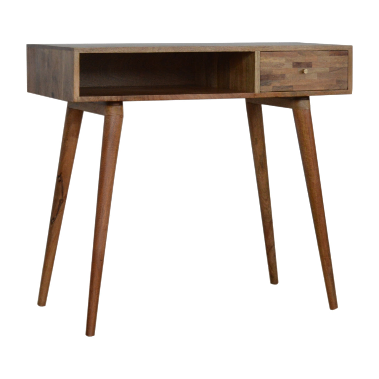 Mixed Oak-ish Writing Desk-1