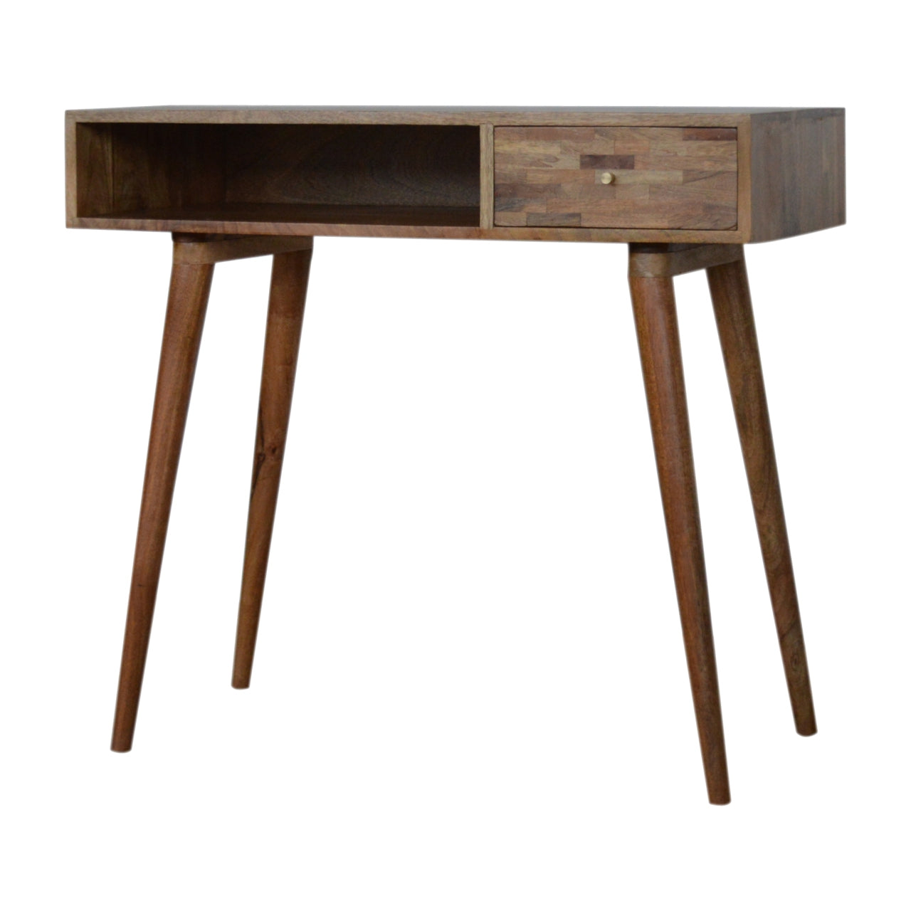 Mixed Oak-ish Writing Desk-2