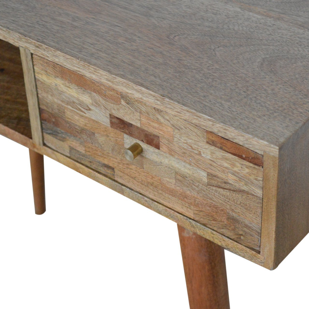 Mixed Oak-ish Writing Desk-4