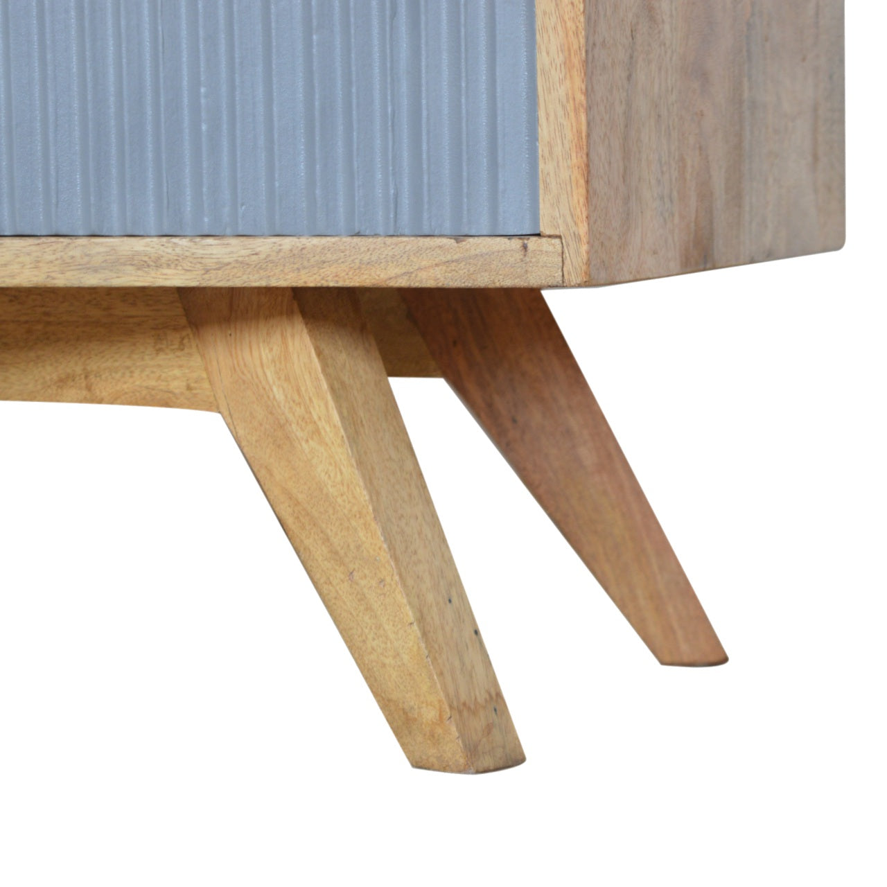 Line Grey Painted Media Unit-6