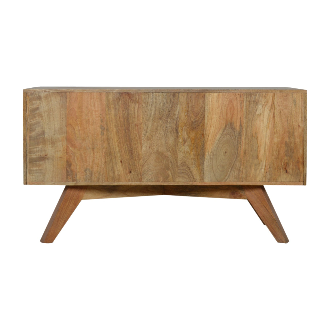 Line Grey Painted Media Unit-8