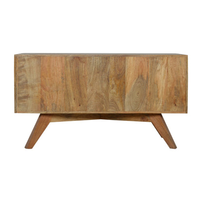 Line Grey Painted Media Unit-8