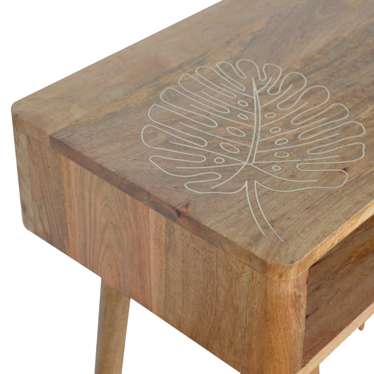 Leaf Embossed Writing Desk-3