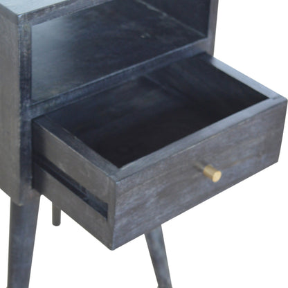 Mini Ash Black Bedside for reselling