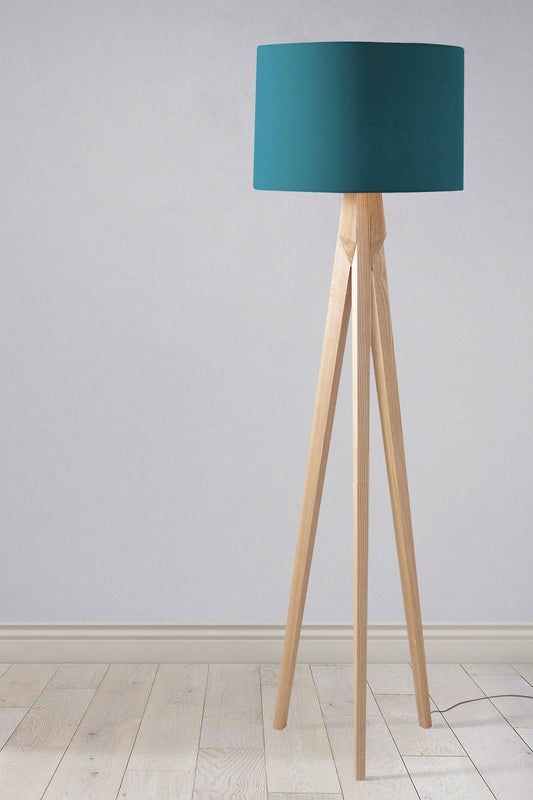 Plain Teal Lampshade, Ceiling or Table Lamp Shade